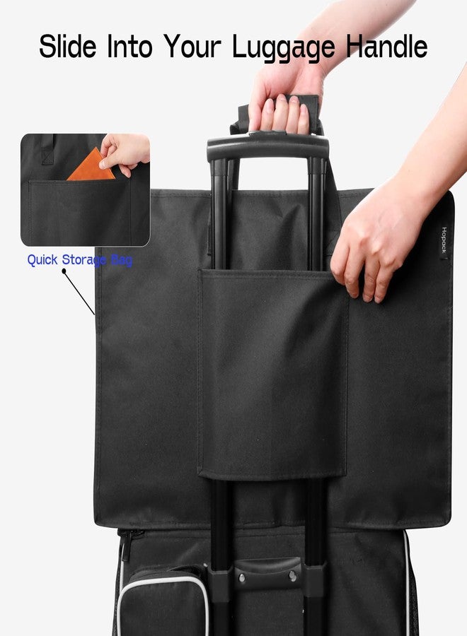 Hopack Shoe Bag for Travel with Handle, Travel Shoe Organizer Portable Luggage Shoe Storage Bag, Shoe Bags for Packing in Suitcase (Black) - Image 5